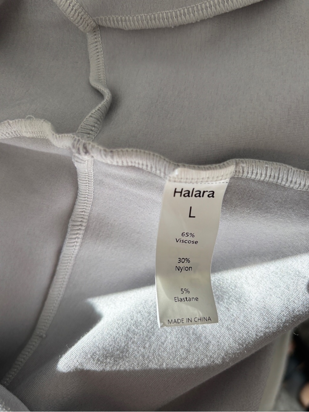HALARA Gray Open-Front Draped stretchy knit Blazer / jacket / cardigan - Picture 7 of 7